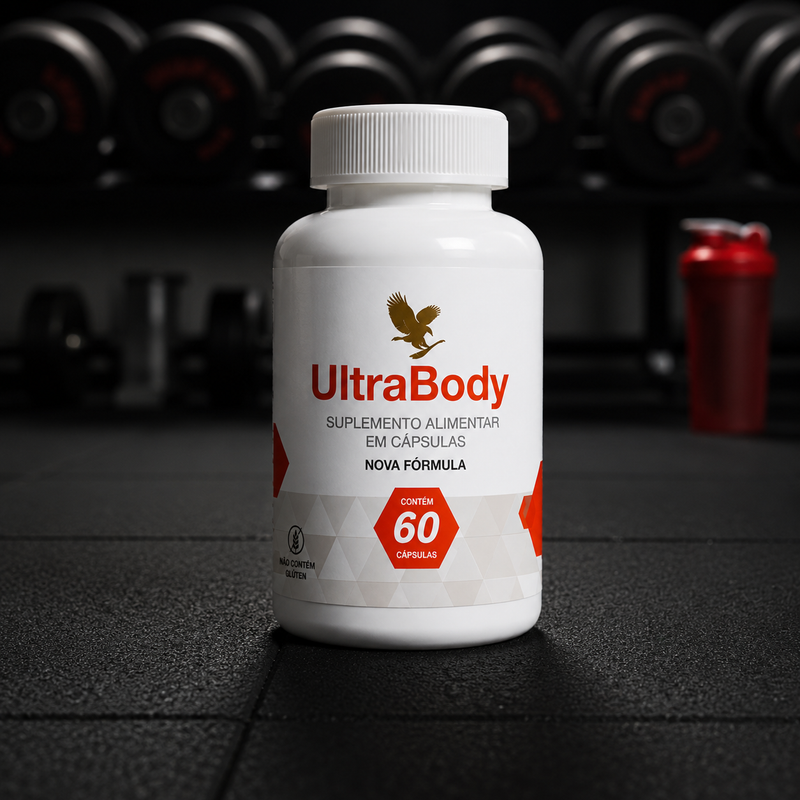 Forever UltraBody® Living | Suplemento com Picolinato de Cromo, Óleo de Cártamo e Vitaminas (60 Cápsulas)