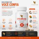 Forever UltraBody® Living | Suplemento com Picolinato de Cromo, Óleo de Cártamo e Vitaminas (60 Cápsulas)