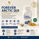 Ômega 3 e 9 - Forever Arctic Sea Original | Suplemento Ômega 3 Premium | 60 Cápsulas