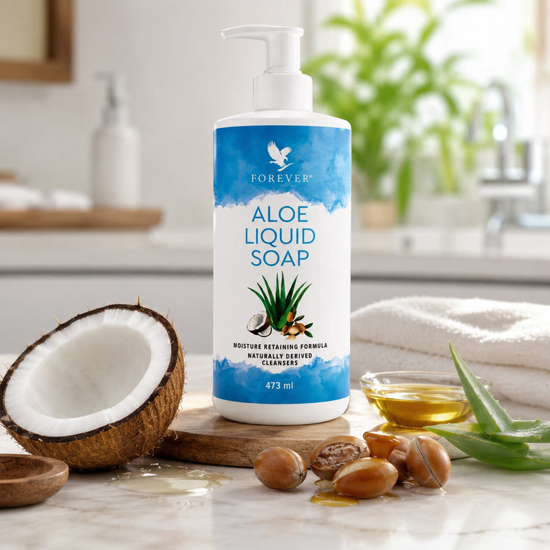 Sabonete Natural de Aloe Vera Liquid Soap