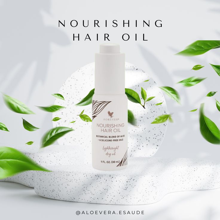 Nourishing Hair Oil - Melhor para seu cabelo